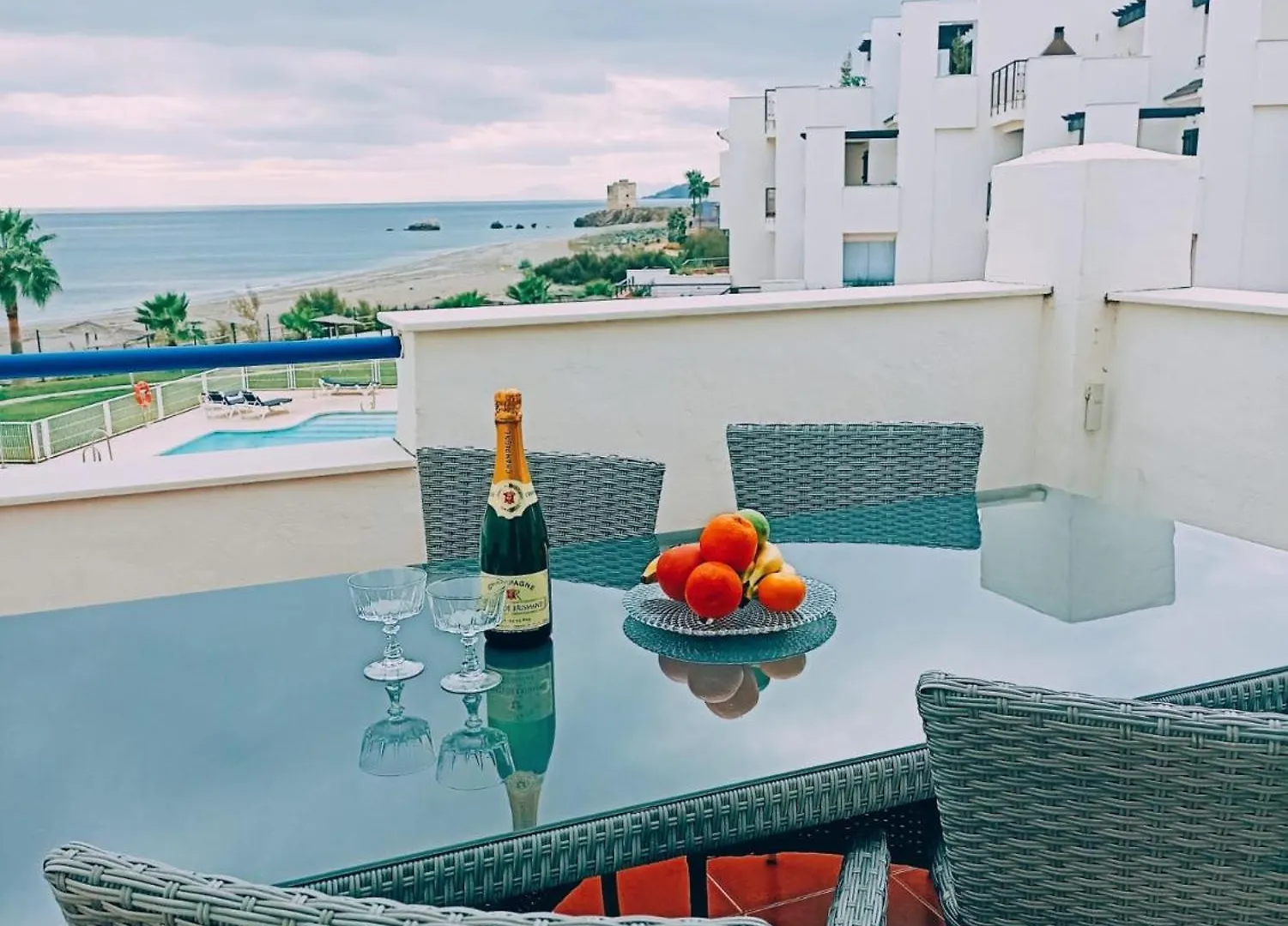 First Line Beach-Amazing Seaview - La Duquesa-Estepona Bahia de Casares 0*,